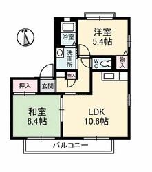 ファミール・ビレジ D棟の物件間取画像